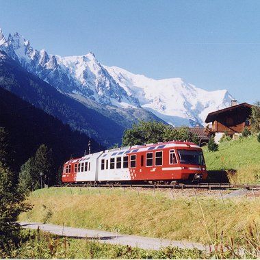 Un petit tour en train : Le Mont-Blanc Express
