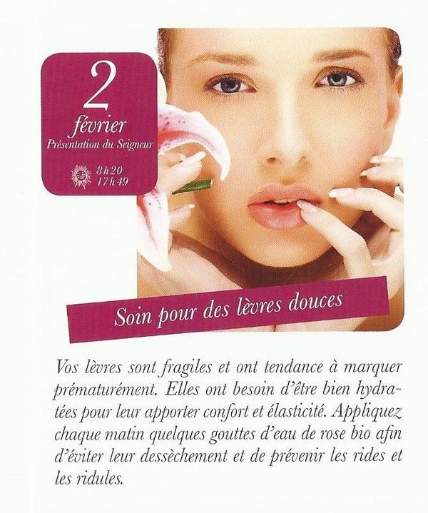 Un conseil de beauté par jour...