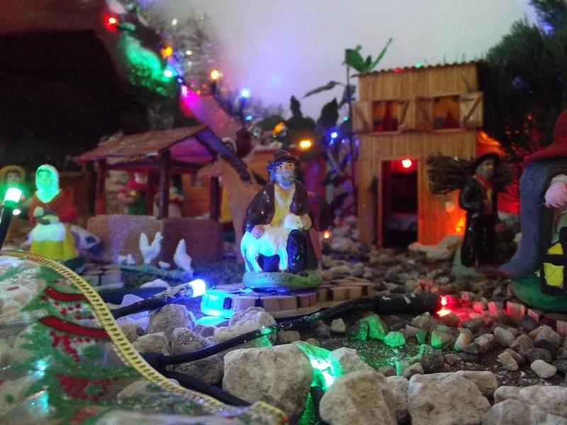 Mon village de noël - comment faire un village de noel en polystyrene