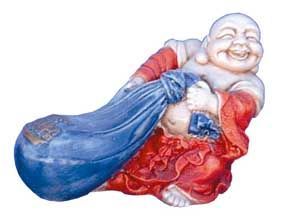 Les porte-bonheur chinois : Bouddha rieur